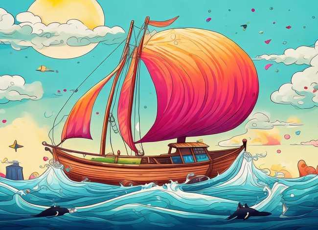 帆船的绘本故事 - 帆船的绘本故事视频