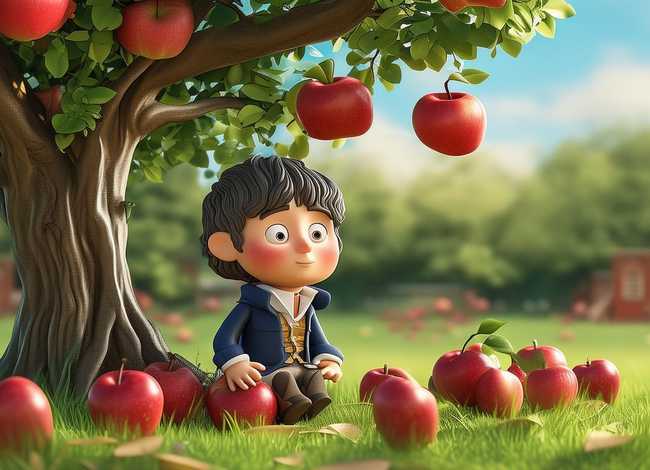 牛顿的故事儿童视频 - 关于牛顿的故事视频