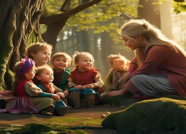 儿童民间故事文字；民间故事 幼儿