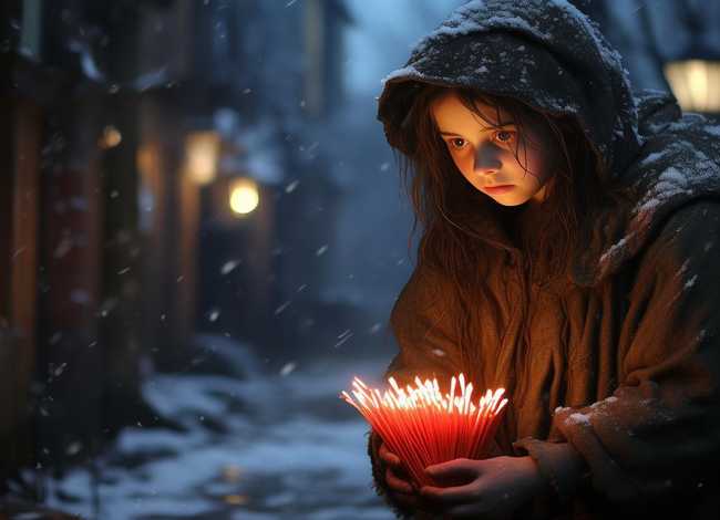 卖火柴的小女孩儿童话故事；卖火柴的小女孩儿的故事