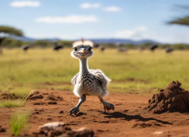 鸵鸟幼儿故事；鸵鸟幼儿故事视频