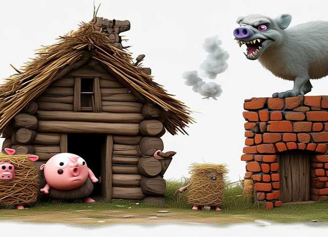 三只小猪的故事视频儿童故事 三只小猪的故事讲解视频