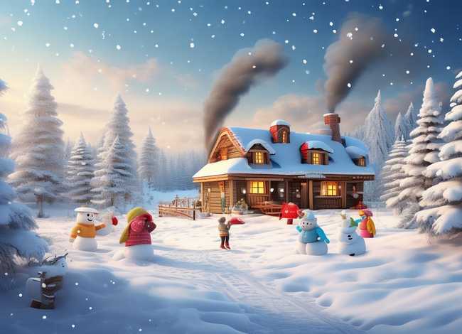 下雪天故事，下雪天故事绘本语言教案