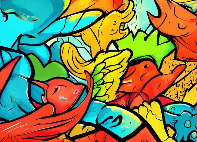 绘本故事儿童画简笔画 绘本故事简笔画彩色