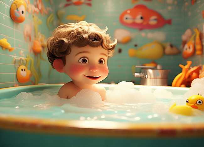 洗澡故事绘本，有关洗澡的绘本故事