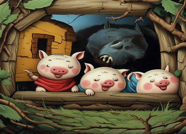 贝瓦故事三只小猪 - 贝瓦故事三只小猪的故事