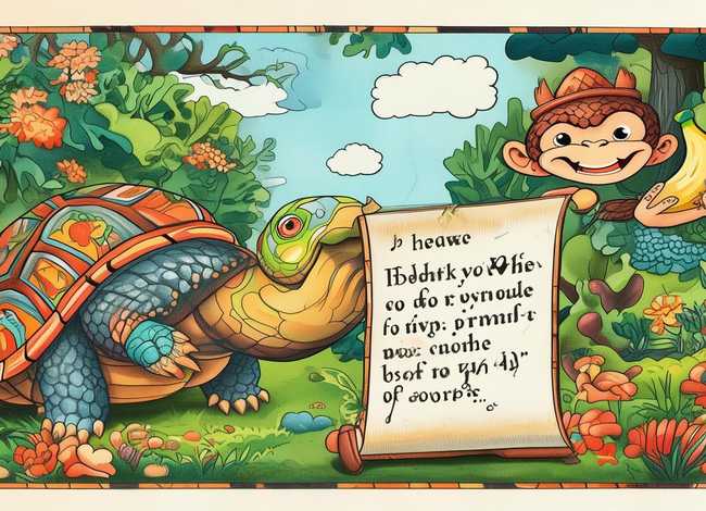 寓言故事成语故事儿童画（寓言成语故事画画）