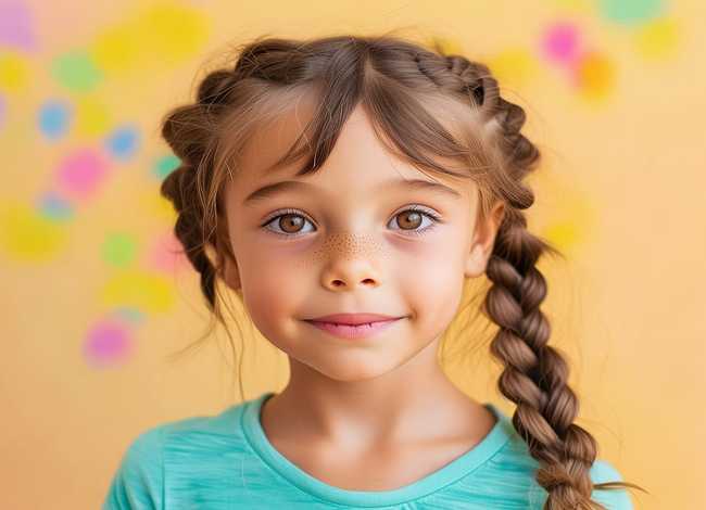 9岁儿童编发 - 9岁儿童编发简单