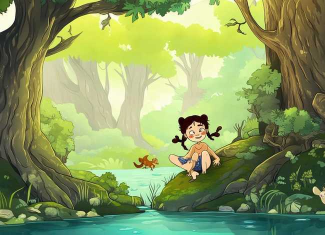 森林里的小故事绘画（森林里的小故事绘画怎么画）