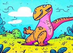 儿童简笔画恐龙大全图片 - 儿童简笔画大全图片动物恐龙 步骤