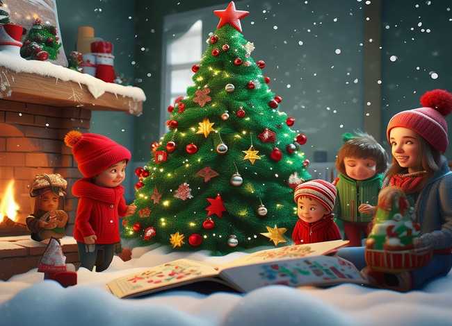 圣诞故事儿童早教 - 圣诞故事幼儿园