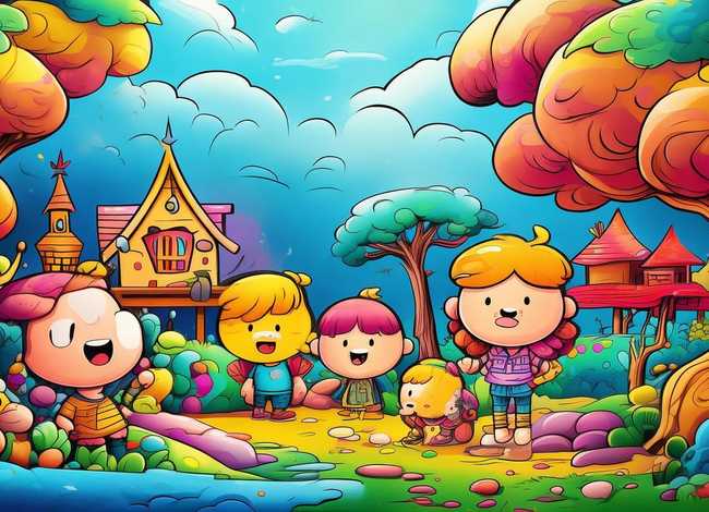 儿童故事漫画版 - 幼儿故事漫画简笔画