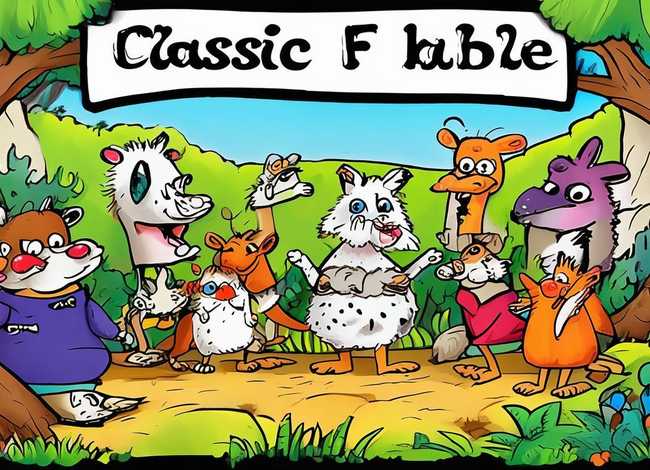 寓言故事绘画作品、寓言故事绘画作品四年级