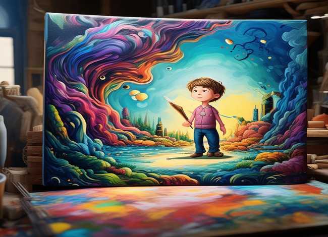 画画 故事 - 画画 故事书