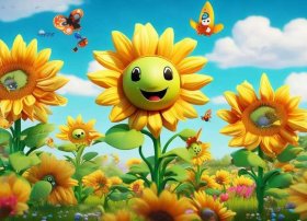 儿童动画向日葵故事 - 向日葵的故事幼儿园