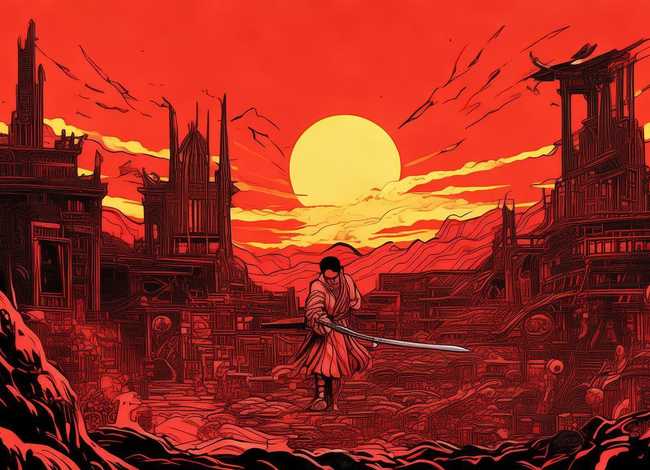 红色故事主题绘画 红色故事主题绘画线稿