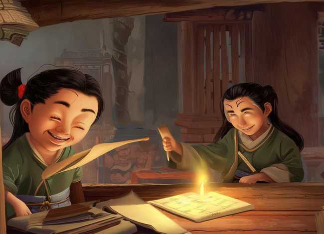 儿童故事悬梁刺股带拼音版，悬梁刺股带拼音的故事