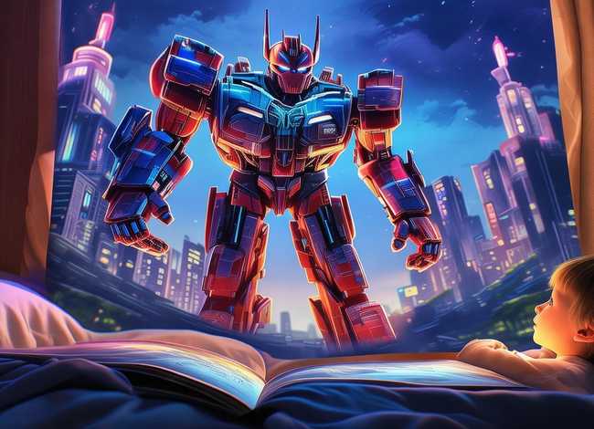 变形金刚故事书 - 变形金刚故事睡前故事书