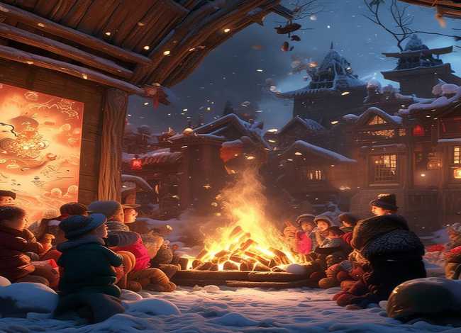 除夕的故事绘画、除夕的故事绘画图片 除夕的故事绘画、除夕的故事绘画图片