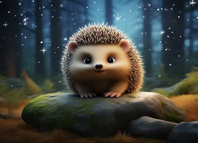 儿童睡前故事勇敢的小刺猬 - 幼儿睡前故事勇敢的小刺猬
