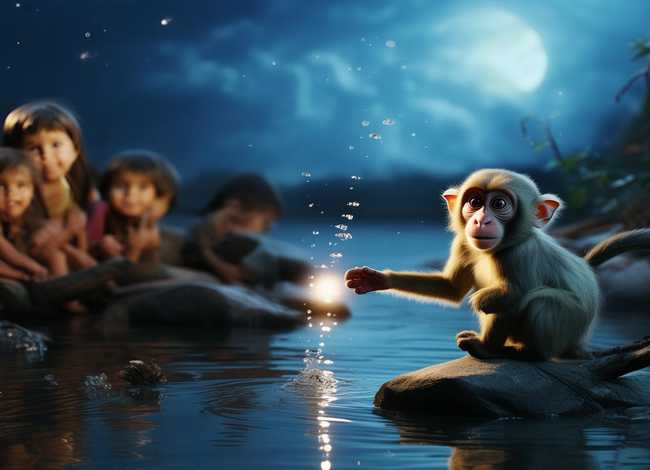 猴子捞月的故事告诉小朋友什么、猴子捞月的故事告诉小朋友什么道理