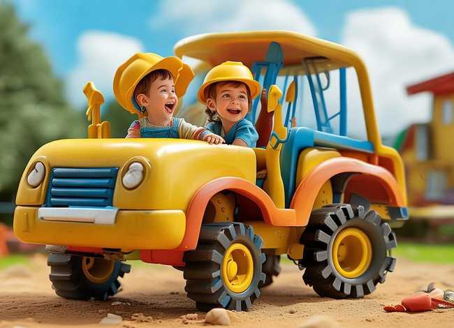 挖掘机的故事儿童故事、挖掘机的故事幼儿故事