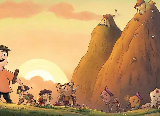 儿童睡前故事愚公移山的故事（愚公移山的故事幼儿版）