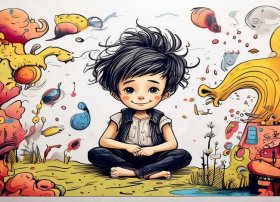 情节儿童画，儿童情节简笔画