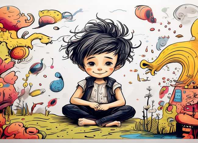 情节儿童画，儿童情节简笔画