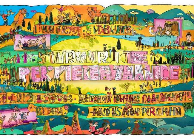 坚持故事的手抄报；坚持故事的手抄报内容