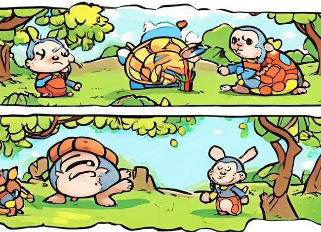 儿童成语故事连环画图片、儿童成语连环画图片三张