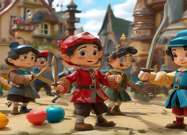 真实儿童历史故事搞笑版视频 - 小儿历史视频故事