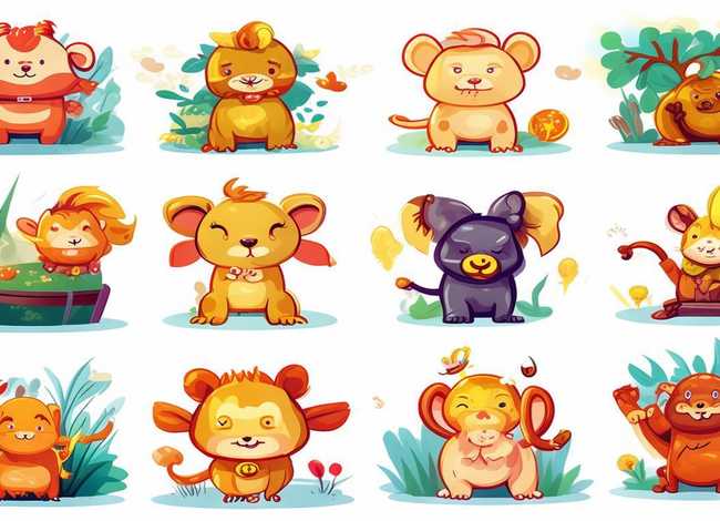 十二生肖故事幼儿版 - 十二生肖故事幼儿版简笔