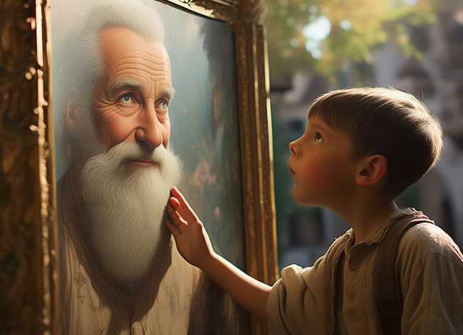 凭画认父的寓言故事、凭画认父的寓言故事有哪些