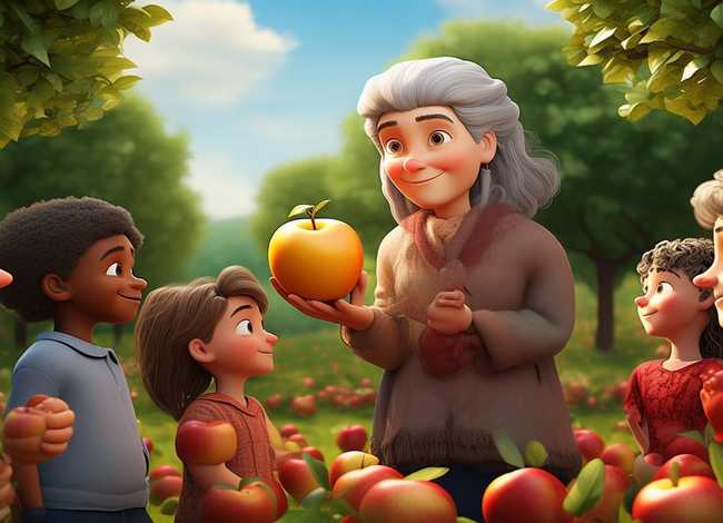 分苹果的故事，分苹果的故事讲的是什么