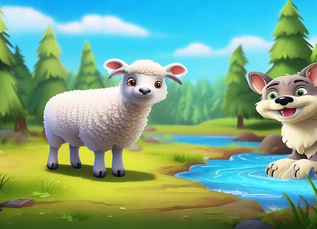 儿童故事狼和小羊视频（幼儿故事狼和小羊文字版视频）