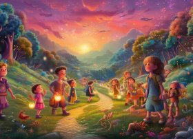 儿童故事画图片、儿童故事画图片8张
