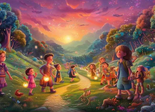 儿童故事画图片、儿童故事画图片8张