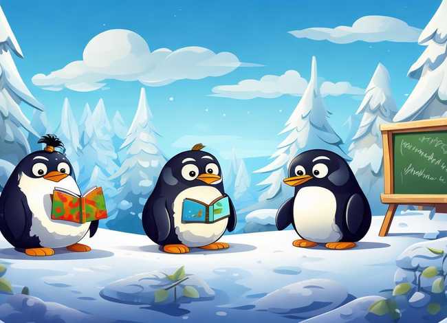企鹅的故事绘本，企鹅的故事绘本教案