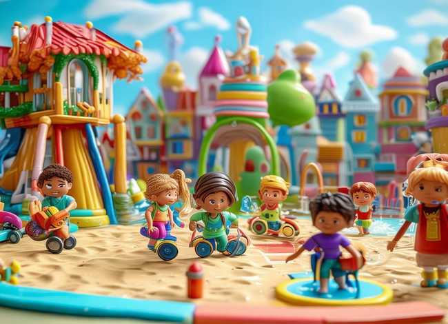 儿童我的城市故事创意画，我的城市幼儿园图画大全