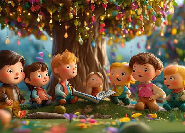 小圆圆儿童故事 - 幼儿圆小故事