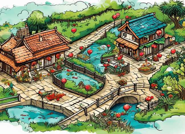 从化西塘童话小镇手抄报（广州从化西塘童话小镇景点地图）