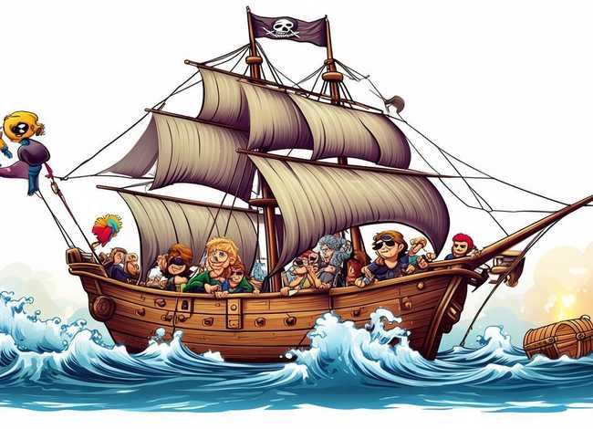 海盗儿童故事书简短文字版；海盗的故事文字版