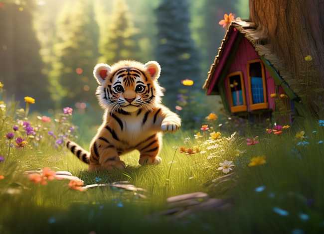 儿童故事小老虎的故事 - 小老虎的幼儿故事