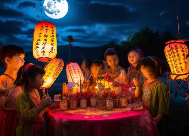 儿童中秋古诗带拼音 小学生中秋节古诗带拼音