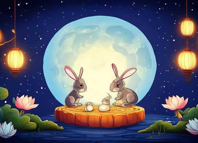 中秋节的故事；中秋节的故事绘本