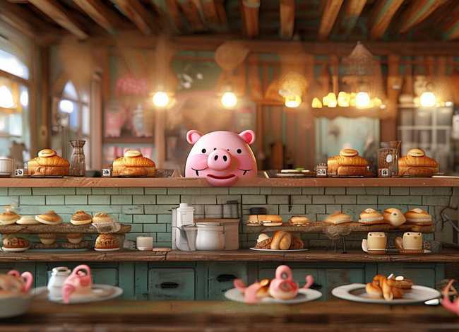小猪的早餐店故事；小猪的早餐店故事简介