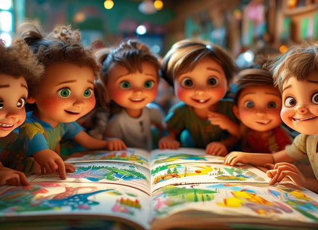 儿童故事插画教学；故事插画幼儿