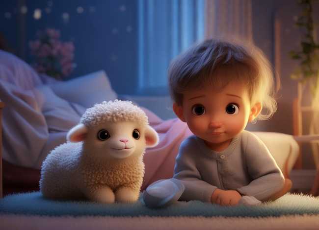儿童睡前讲故事小羊的故事，小羊的故事 睡前故事