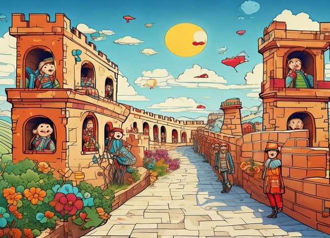 关于长城的儿童故事的视频，关于长城的小故事视频